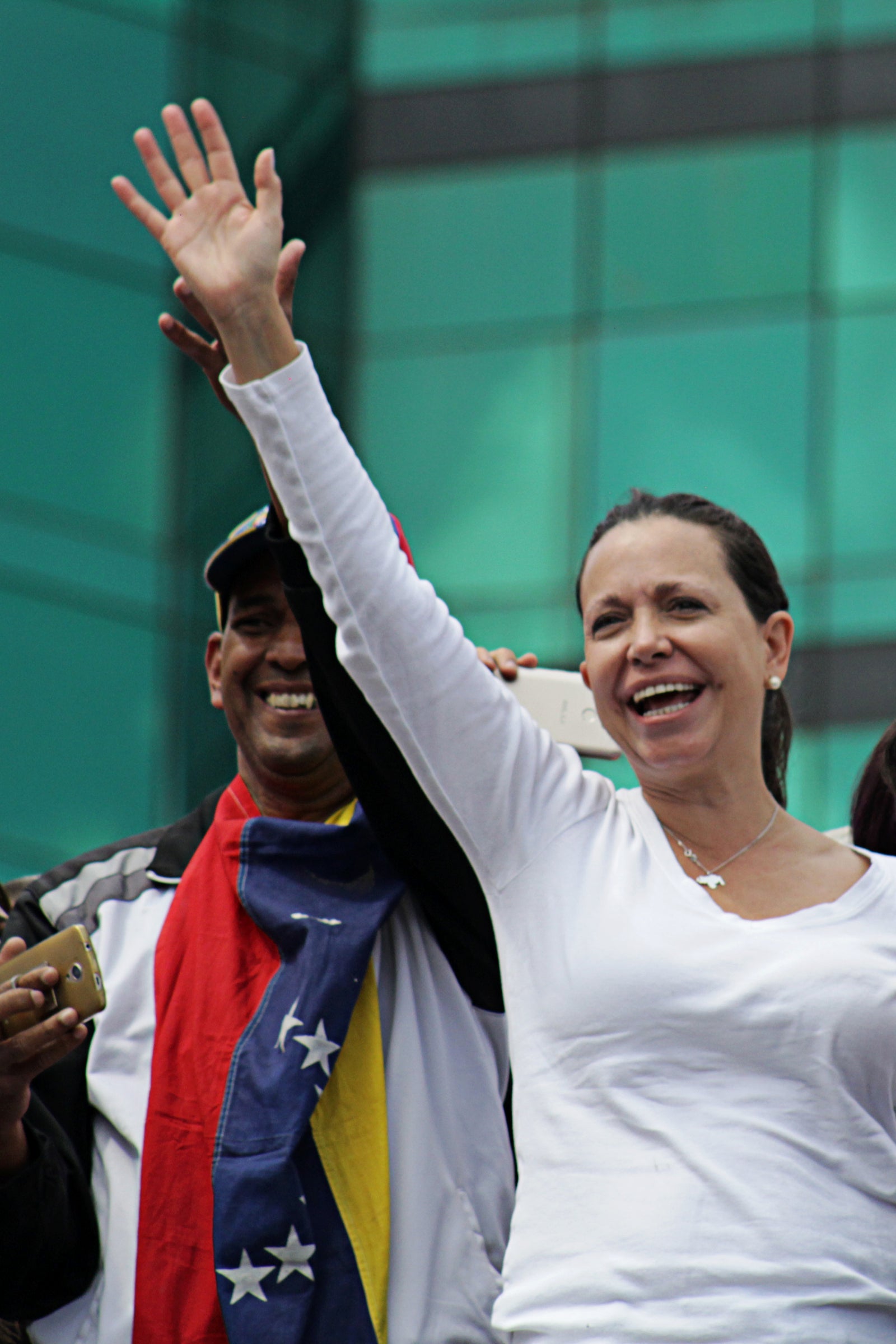 María Corina Machado. Foto: Alexcocopro, CC BY-SA 4.0, via Wikimedia Commons